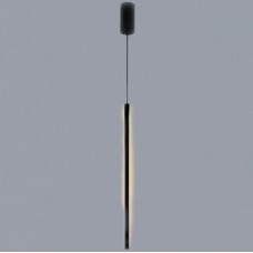 Φωτιστικό Κρεμαστό Μονόφωτο LED 7W 560lm 230V Θερμό φως σε Μαύρο 6023